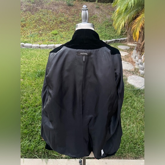 Daisy Fuentes Moda Black Velvet Blazer - Picture 4 of 6